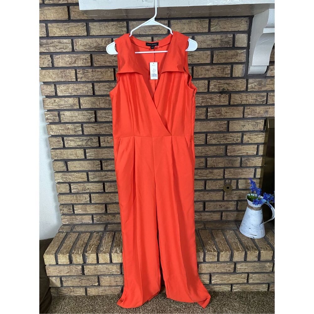 Banana republic jumpsuit orange new with tags